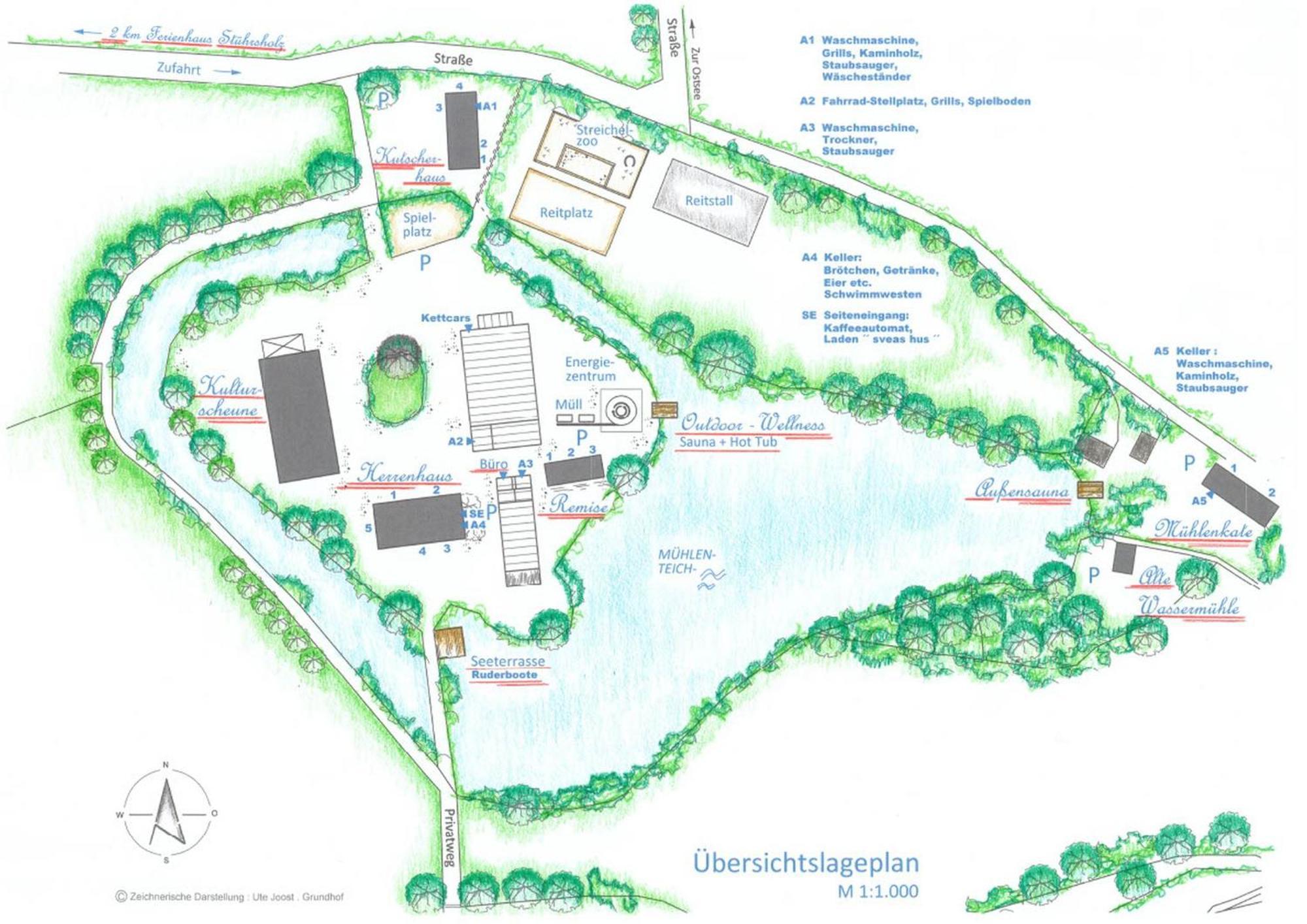Ferienwohnungen Herrenhaus Gut Oestergaard Steinberg  Esterno foto